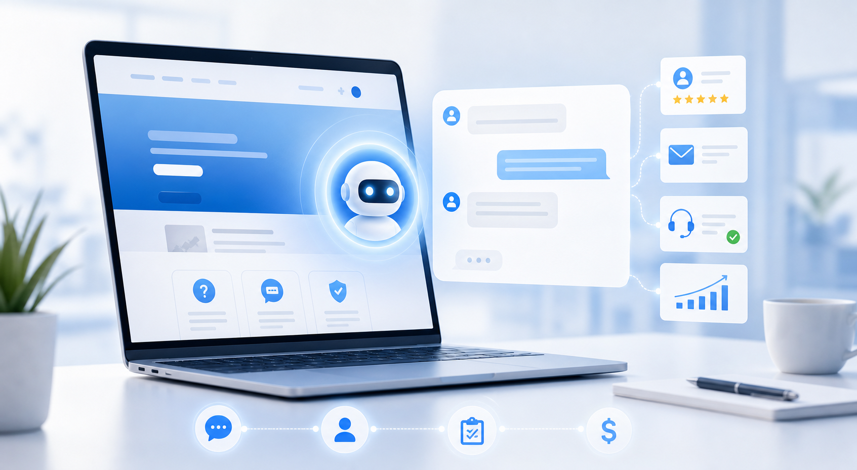 AI chatbot za sajt